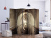 Room Divider Screen Magical Corridor II - brown shiny tunnel with bright light 134003 additionalThumb 2