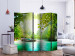 Room Divider Screen Safe Haven II - tropical landscape with sea and boats 134103 additionalThumb 2