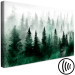 Canvas Print Misty Scandinavian Forest (1-piece) Wide - landscape of trees in fog 134603 additionalThumb 6