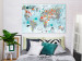 Canvas Art Print Fairytale Map (1 Part) Wide 135103 additionalThumb 3