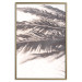 Wall Poster Rest in the Shade - tropical composition of palm shadow on sand 135303 additionalThumb 19