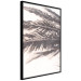 Wall Poster Rest in the Shade - tropical composition of palm shadow on sand 135303 additionalThumb 18