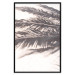 Wall Poster Rest in the Shade - tropical composition of palm shadow on sand 135303 additionalThumb 27
