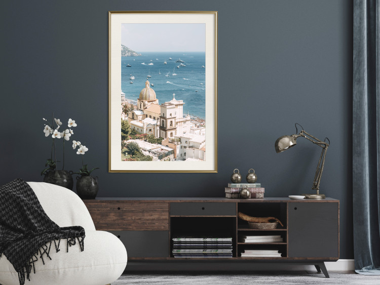 Wall Poster Amalfi Panorama - majestic seascape and architecture of Italy 135903 additionalImage 26