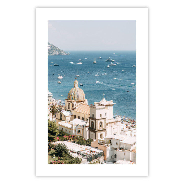 Wall Poster Amalfi Panorama - majestic seascape and architecture of Italy 135903 additionalImage 13
