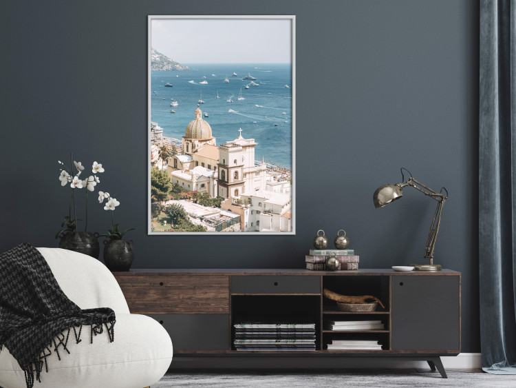 Wall Poster Amalfi Panorama - majestic seascape and architecture of Italy 135903 additionalImage 15