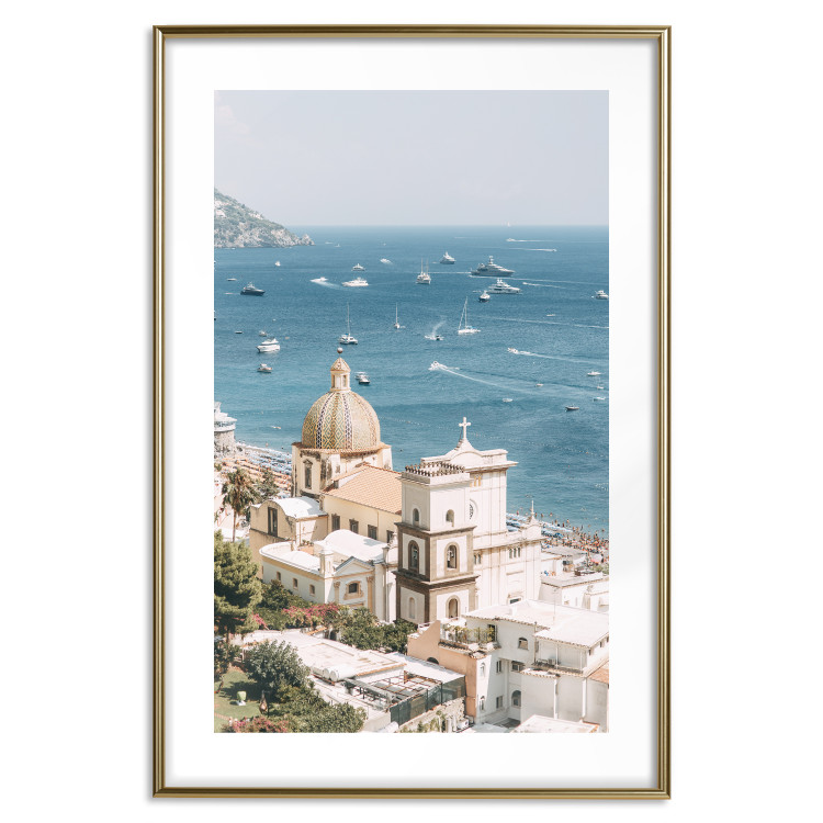 Wall Poster Amalfi Panorama - majestic seascape and architecture of Italy 135903 additionalImage 16