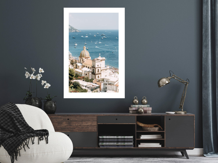 Wall Poster Amalfi Panorama - majestic seascape and architecture of Italy 135903 additionalImage 23