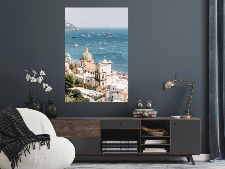 Wall Poster Amalfi Panorama - majestic seascape and architecture of Italy 135903 additionalImage 22