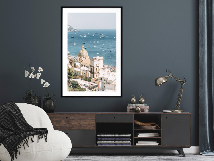 Wall Poster Amalfi Panorama - majestic seascape and architecture of Italy 135903 additionalImage 20
