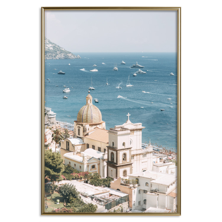 Wall Poster Amalfi Panorama - majestic seascape and architecture of Italy 135903 additionalImage 9