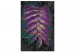 Paint by Number Kit Jungle Vegetation - Large Purple Leaf With Raindrops 146203 additionalThumb 3