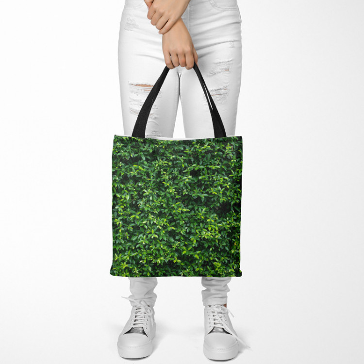 Shopping Bag Leafy curtain - a floral composition with rich detailing 147403 additionalImage 2