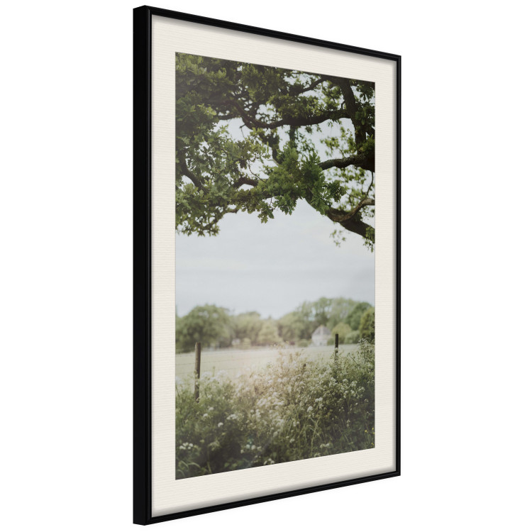 Poster Sunny Day - Landscape of a Green Meadow Away From the City 150303 additionalImage 11
