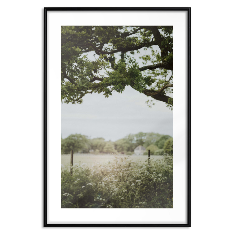 Poster Sunny Day - Landscape of a Green Meadow Away From the City 150303 additionalImage 24