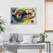 Large canvas print Colorful Abstraction - A Composition Inspired by Kandinsky’s Work [Large Format] 151103 additionalThumb 4