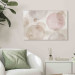 Canvas Print Levitating Beauty - A Light Composition of Beige Watercolor Circles 151203 additionalThumb 3