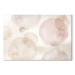 Canvas Print Levitating Beauty - A Light Composition of Beige Watercolor Circles 151203 additionalThumb 7