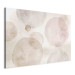 Canvas Print Levitating Beauty - A Light Composition of Beige Watercolor Circles 151203 additionalThumb 2