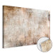 Acrylic print Rust Texture - An Abstraction in Shades of Pastel Browns [Glass] 151503
