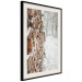 Poster Winter Forest - Photography of a Pile of Wood on a Snowy Forest Road 151703 additionalThumb 9