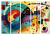 Room Separator Colorful Abstraction - Composition Inspired by Kandinsky’s Work II [Room Dividers] 151903 additionalThumb 7