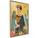 Wall Poster Frida Kahlo - A Composition With the Painter Among Cacti and Flowers 152203 additionalThumb 4