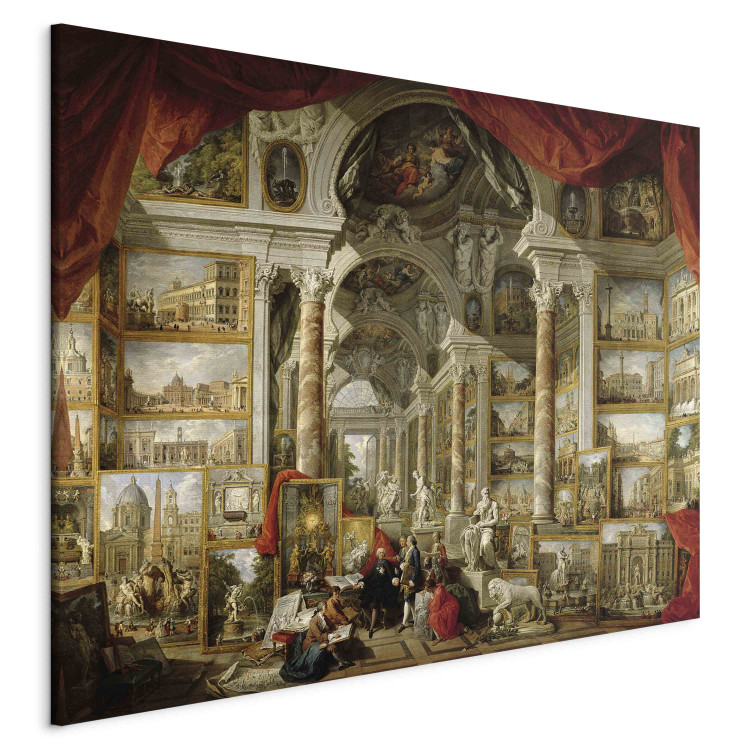 Art Reproduction Gallery with Views of Modern Rome 158803 additionalImage 2