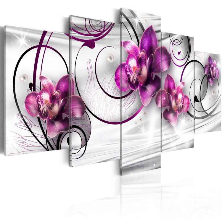 Canvas Print Orchids and Pearls 56203 additionalImage 2