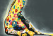 Canvas Art Print Colourful Giraffes 91603 additionalThumb 4