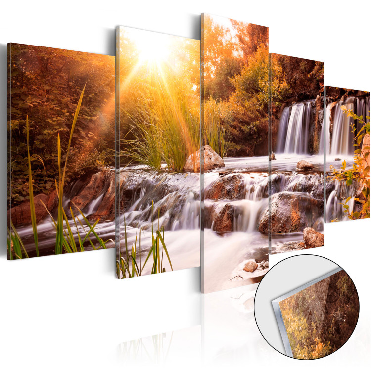 Print On Glass Autumn's Valley [Glass] 92503