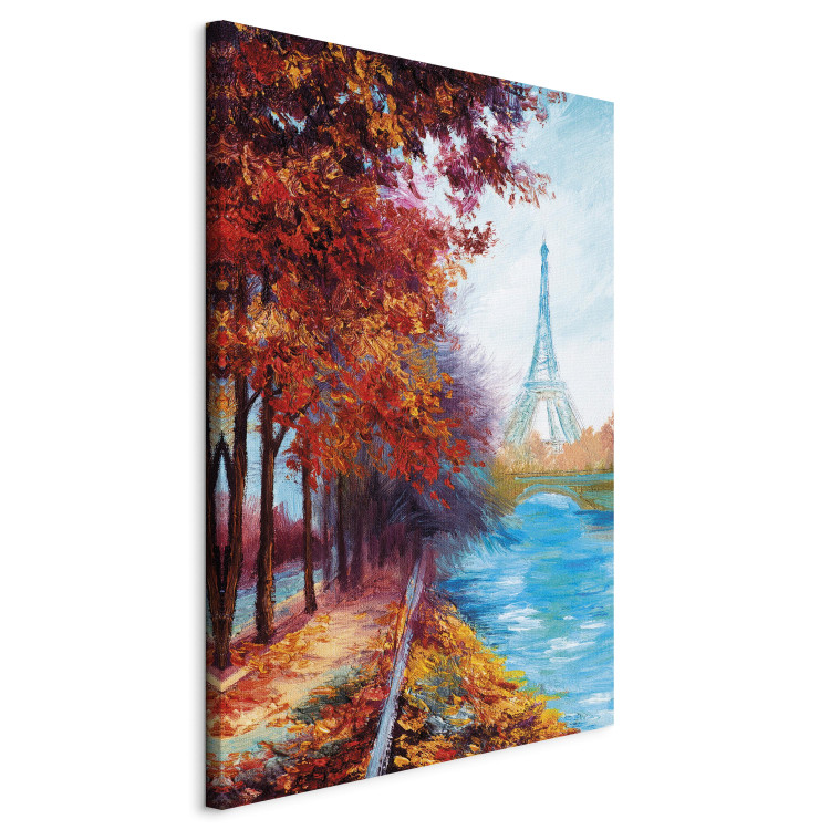 Canvas Art Print Autumnal Paris 92703 additionalImage 2