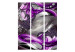 Room Divider Screen Sounds of Senses - abstract purple waves in an expressionist motif 95403 additionalThumb 3