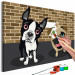 Paint by Number Kit Pug dog with friend 107513 additionalThumb 3