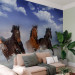 Wall Mural Horses in the Snow 108213