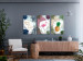 Canvas Print Tropical Triptych (3 Parts) 114113 additionalThumb 3