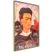 Wall Poster Frida Kahlo - composition with a colorful portrait of a woman and animals 114413 additionalThumb 14