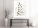 Wall Poster Single Branch - delicate autumn leaves on a grayscale background 116413 additionalThumb 12