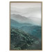 Wall Poster Beautiful Tuscany - picturesque landscape of forest and fog amidst mountain range 117013 additionalThumb 20