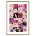 Wall Poster Floral Collage - colorful composition full of pink-toned plants 118313 additionalThumb 14