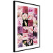 Wall Poster Floral Collage - colorful composition full of pink-toned plants 118313 additionalThumb 13
