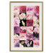 Wall Poster Floral Collage - colorful composition full of pink-toned plants 118313 additionalThumb 19