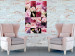 Wall Poster Floral Collage - colorful composition full of pink-toned plants 118313 additionalThumb 23