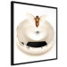 Wall Poster Reach for Dreams - abstract levitating insect above a golden circle 122313 additionalThumb 10
