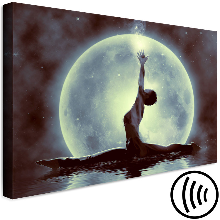 Canvas Print Moon nymph - a ballerina theme against the background with moon 122913 additionalImage 6