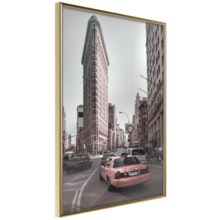 Wall Poster Urban Traffic - New York City architecture against backdrop of cars 123613 additionalImage 12