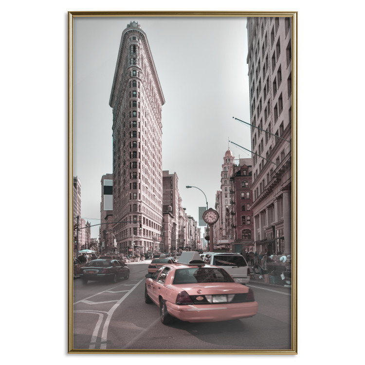 Wall Poster Urban Traffic - New York City architecture against backdrop of cars 123613 additionalImage 15