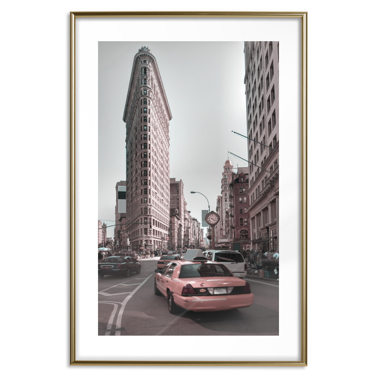 Wall Poster Urban Traffic - New York City architecture against backdrop of cars 123613 additionalImage 16