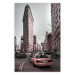 Wall Poster Urban Traffic - New York City architecture against backdrop of cars 123613