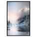 Wall Poster Wonder of Nature - winter landscape of a sparkling lake against mountains 125913 additionalThumb 24